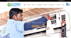 Desktop Screenshot of dynamicac.in